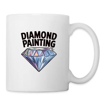 Diamond Painting Diamond Painter - Tasse - Weiß - Rechts