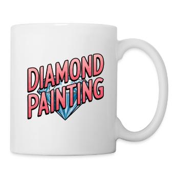 Diamond Painting Diamond Painter - Tasse - Weiß - Rechts