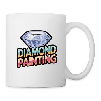 Diamond Painting Diamond Painter - Tasse - Weiß - Rechts