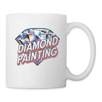 Diamond Painting Diamond Painter - Tasse - Weiß - Rechts