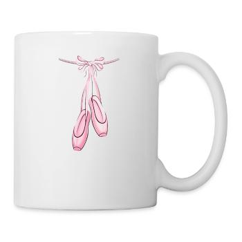 Elegantes rosa Ballett Elegant Pink Ballet - Mug - white - Right