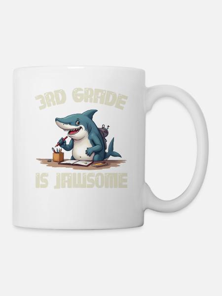 3rd Grade is Jawsome 300 - Mug - white