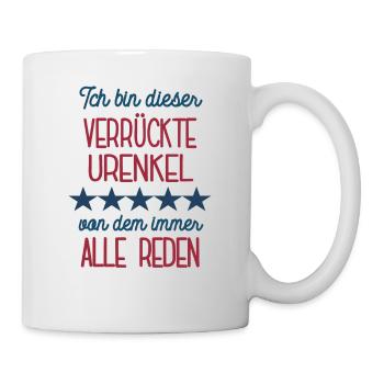 Ich Bin Dieser Verrückte Urenkel Lustig Enkel Sohn - Tasse - Weiß - Rechts