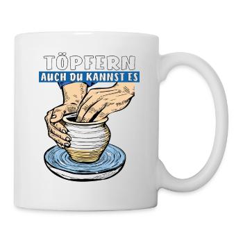 POTTERY, YOU CAN DO IT TOO - Mug - white - Right