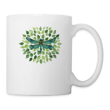 Nature's Elegance Dragonfly Natures Elegance - Mug - white - Right
