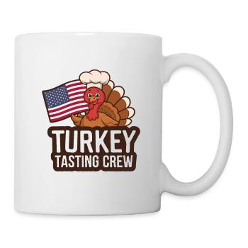Dinde drôle de Thanksgiving - Mug blanc - blanc - Droite