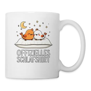 Official Sleep Shirt Birds Bird Pair - Mug - white - Right