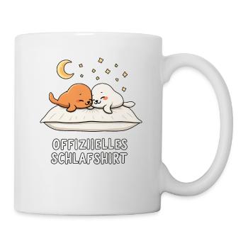 Official Sleeping Shirt Seals Seal Seal - Mug - white - Right
