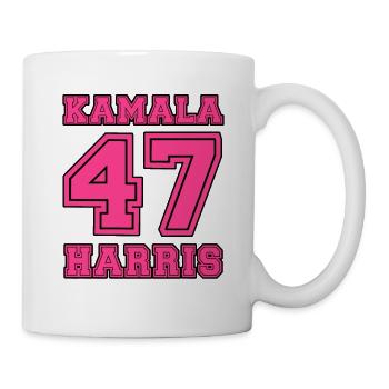 Kamala Harris, 47th President of the USA - Mug - white - Right