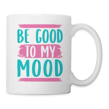 Yoga Be Good To My Mood Yoga Drôle - Mug blanc - blanc - Droite