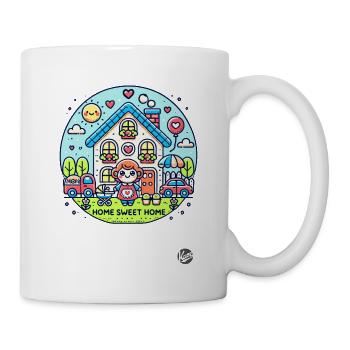 Home Sweet Home, Mama - Tasse - Weiß - Rechts