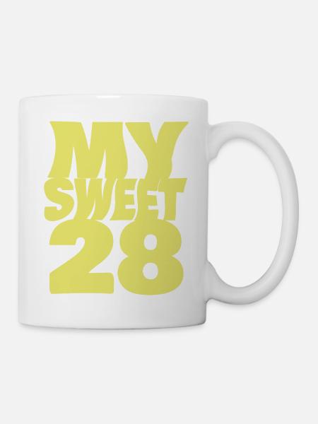 28 - Tasse - Weiß