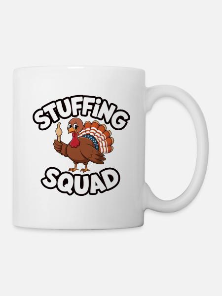 Lustiger Thanksgiving Truthahn - Tasse - Weiß