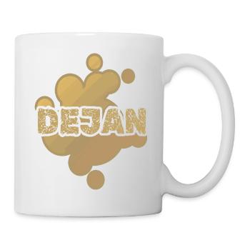 Prénom Dejan - Mug blanc - blanc - Droite