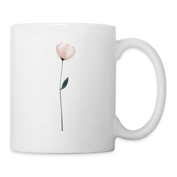 Elegante Aquarellblume Élégante Fleur Aquarelle - Mug blanc - blanc - Droite