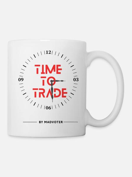 Il est temps d’échanger png - Mug blanc - blanc