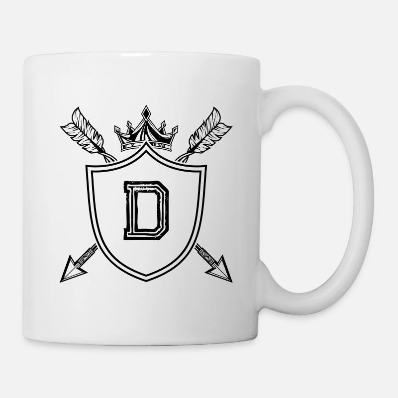 D - Tasse - Weiß