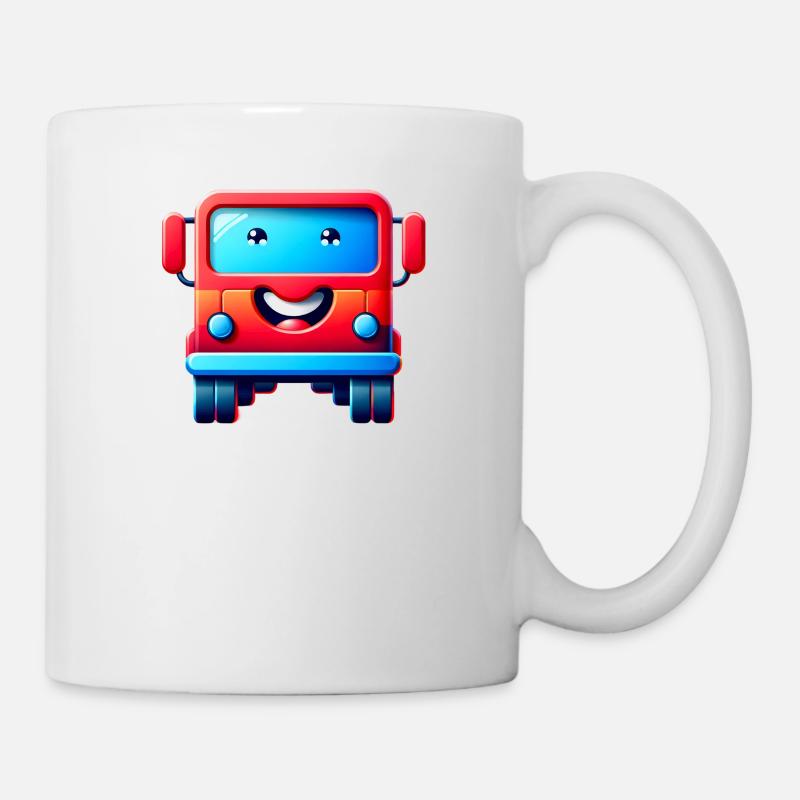 Keep on Truckin’ Cute Truck - Mug - white