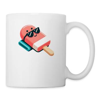 Chill Out Mignon Popsicle - Mug blanc - blanc - Droite