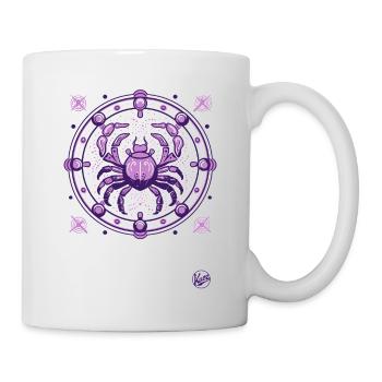 Les tiques puissantes et fortes - Mug blanc - blanc - Droite