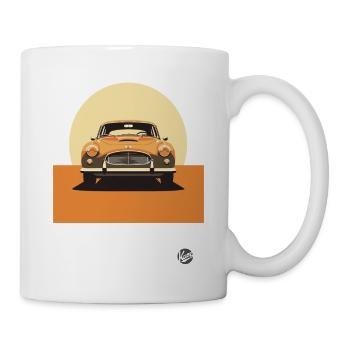 Minimalist Classic Car Design - Mug - white - Right
