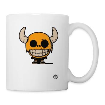Skull Boy from Hell Design - Mug - white - Right