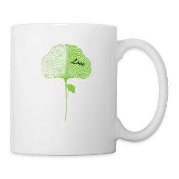 Ginkgo Liebe Ginkgo Love - Mug - white - Right