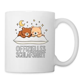 Official Sleep Shirt Bear Bear Pair - Mug - white - Right