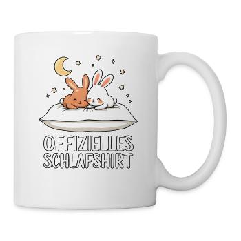 Chemise de nuit officielle Bunny Bunny Pair - Mug blanc - blanc - Droite