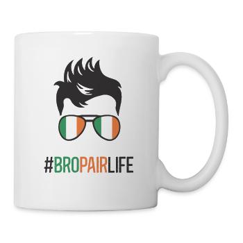 Bropair Irland Reise Auslandsjahr Au Pairs - Tasse - Weiß - Rechts