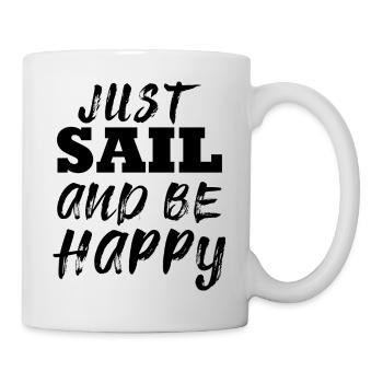 Voile, sports nautiques, vent - Mug blanc - blanc - Droite