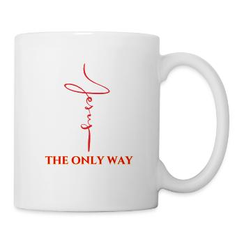 Jesus The Only Way - Mug - white - Right