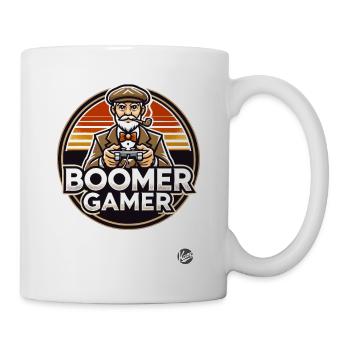 Grand-père Boomer Gamer - Mug blanc - blanc - Droite