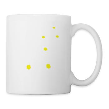 Beaucoup de jolies fleurs motif décoratif coloré belle - Mug blanc - blanc - Droite