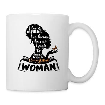 Ermächtigung der Frau Empowering Woman - Mug blanc - blanc - Droite