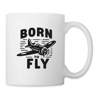Born to Fly - Mug - white - Right