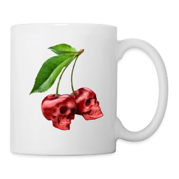 Cherries Skulls Cherry Skull - Mug - white - Right