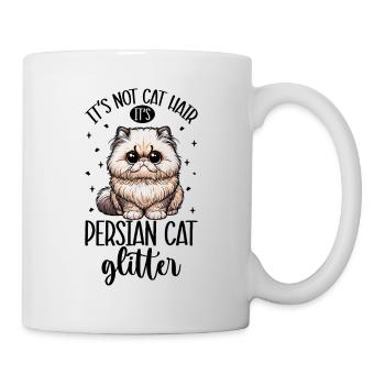 Chats Paillettes - Chat Persan - Mug blanc - blanc - Droite
