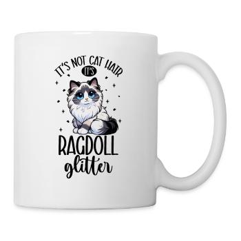 Paillettes Chats - Ragdoll - Mug blanc - blanc - Droite