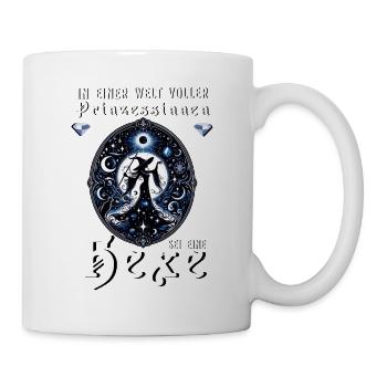 In einer Welt voller Prinzessinnen sei eine Hexe - Tasse - Weiß - Rechts