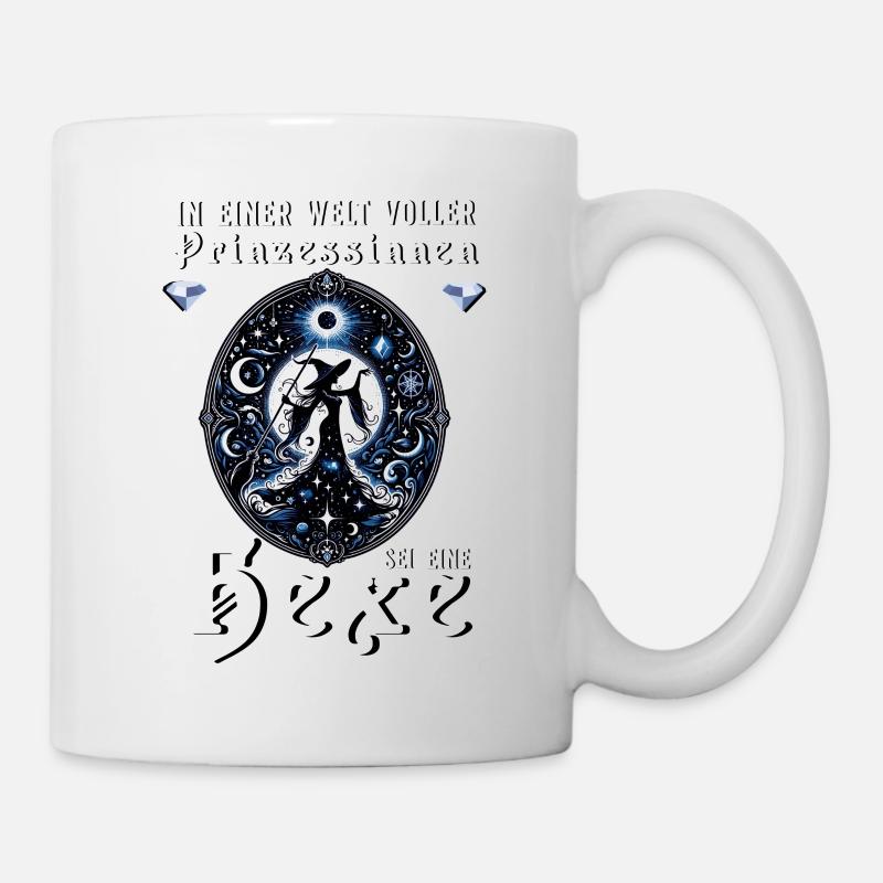 In einer Welt voller Prinzessinnen sei eine Hexe - Tasse - Weiß