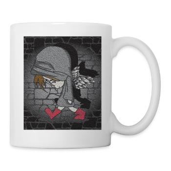 dark boy - Tasse - Weiß - Rechts