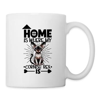 Accueil - Cornish Rex - Mug blanc - blanc - Droite