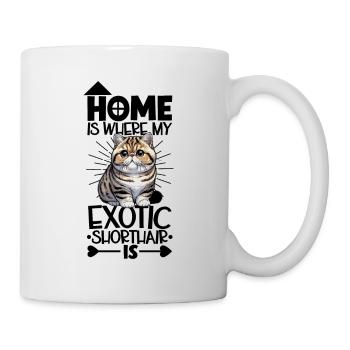 Home - Exotic Shorthair - Mug - white - Right