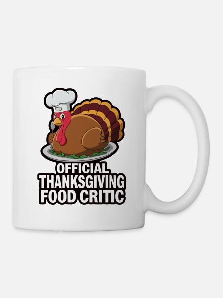 Lustiger Thanksgiving Truthahn - Tasse - Weiß