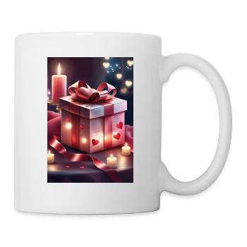 Beautiful present - Mug - white - Right