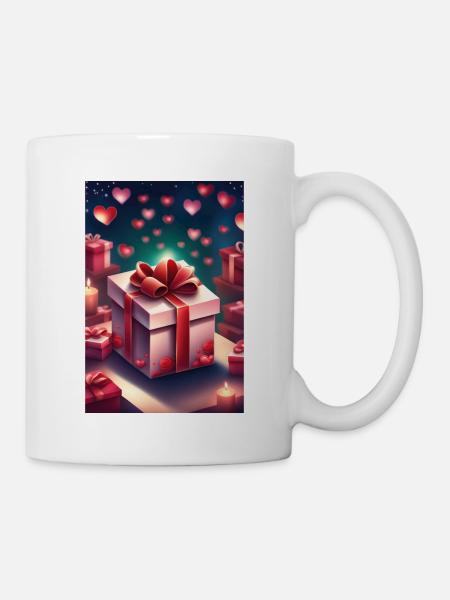 Geschenk voller Liebe - Tasse - Weiß