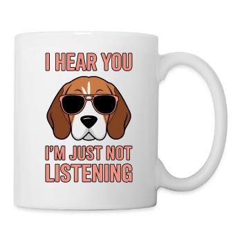 Beagle Saying Dog Beagle Funny Beagle Gift - Mug - white - Right