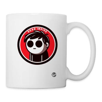Simply dead inside - Mug - white - Right