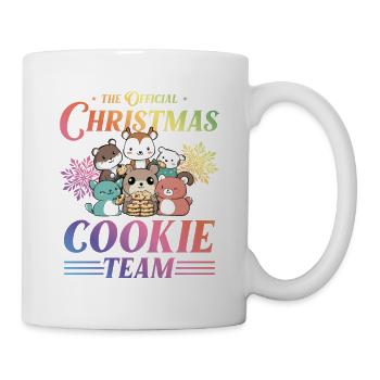 Christmas Cookies Baking Team Animals Colorful - Mug - white - Right